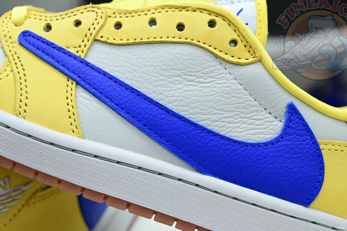 Canary Scott Air x Jordan Jordan 1Low Travis 0205